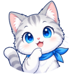 ほのぼの通信ナビの猫キャラクター ニャビ