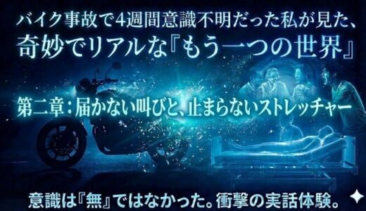 4週間意識不明でみた奇妙でリアルな世界　第二章：届かない叫びと、止まらないストレッチャー